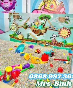TẤM TƯỜNG CỐI XOAY HỒ HẠT