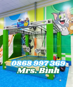 BỘ NGỰA NHÚN VẬN ĐỘNG TRONG KHU VUI CHƠI