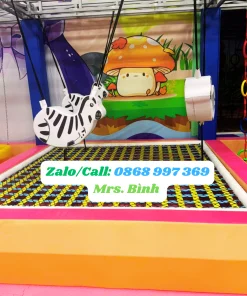 BỘ NGỰA NHÚN VẬN ĐỘNG TRONG KHU VUI CHƠI