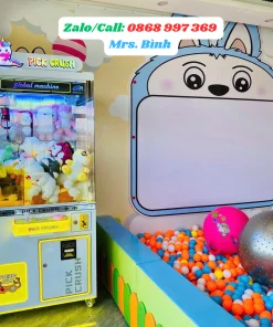 MÁY GAME GẮP GẤU KHU VUI CHƠI
